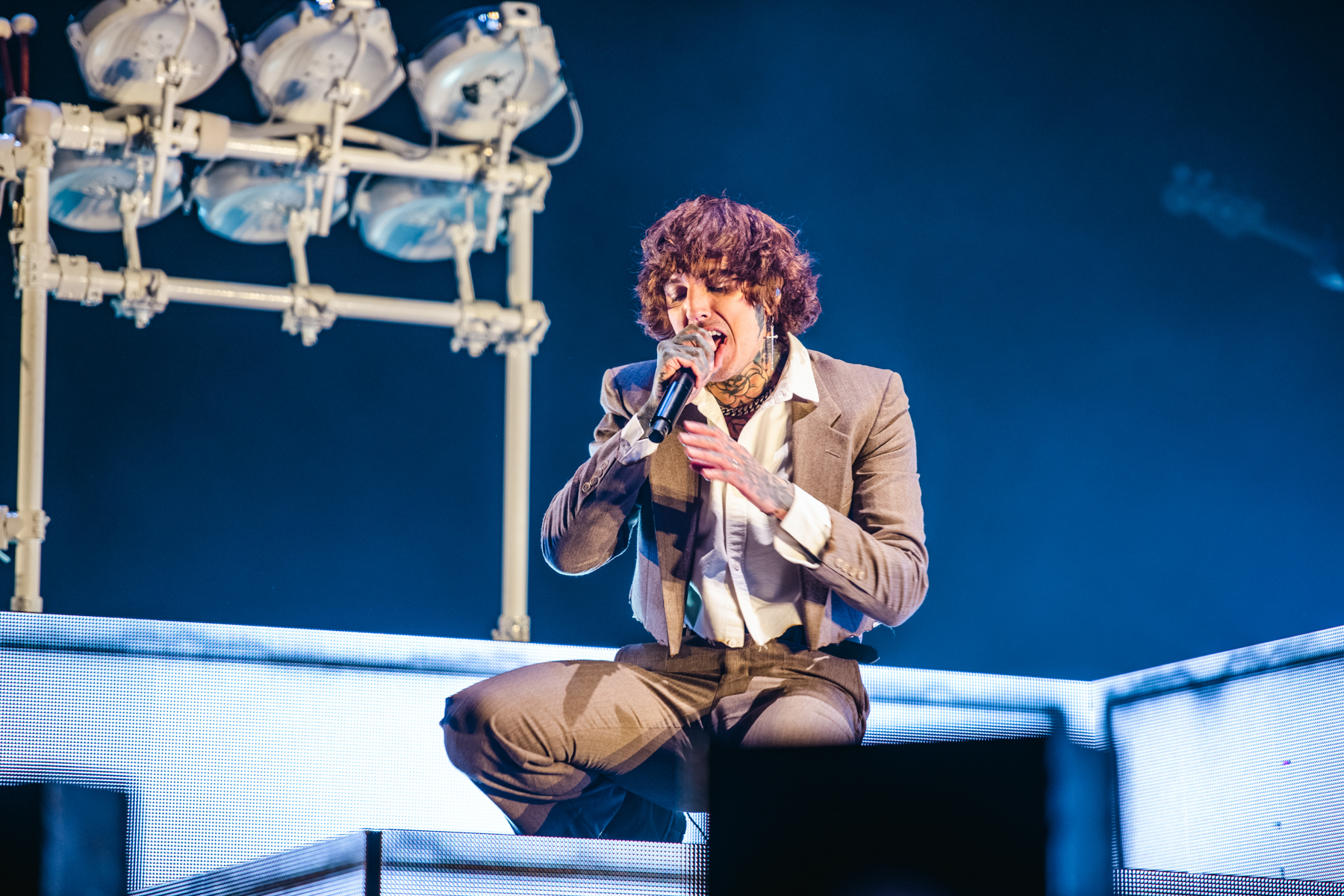 Oli durring BMTH set